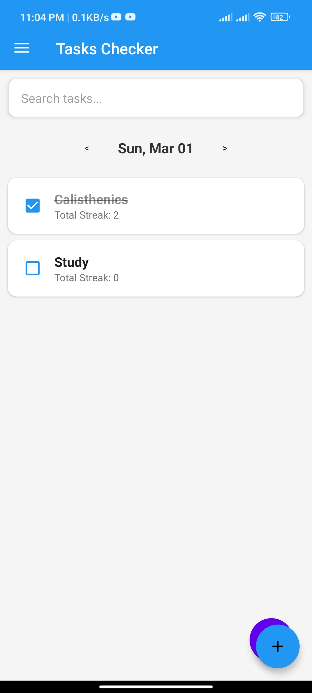 Tasks Checker screenshot 1